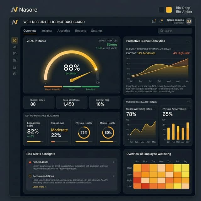 Nasore Wellness Intelligence preview
